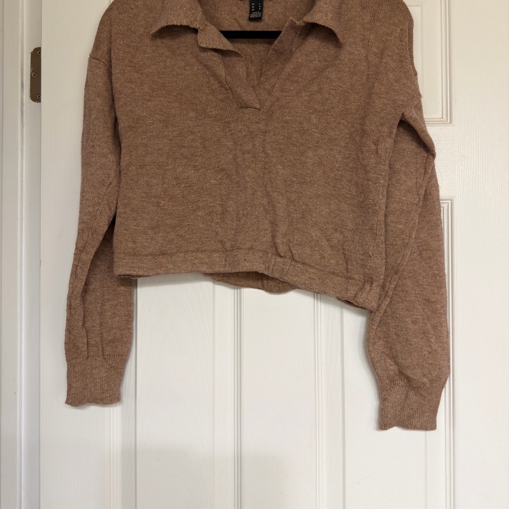 Forever 21 Tan Knit Sweater